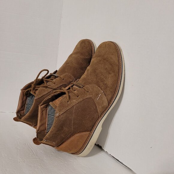 NUNN BUSH Men's Barklay Chukka Boots Men's Shoes Tan Brown Size 10.2M - Picture 4 of 11